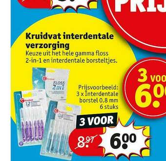 Kruidvat Interdentale Verzorging