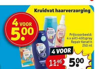 Kruidvat Kruidvat Haarverzorging aanbieding