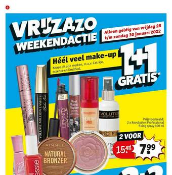 Kruidvat Héél Veel Make Up aanbieding
