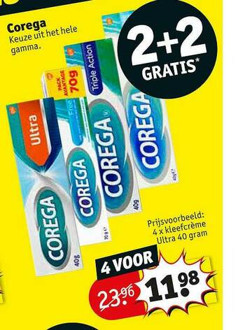 Kruidvat Corega aanbieding