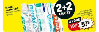 Kruidvat Elmex En Meridol aanbieding