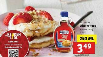 Lidl Mcennedy Ahornsiroop aanbieding