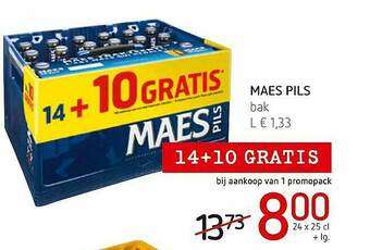 Spar Colruyt Maes Pils aanbieding