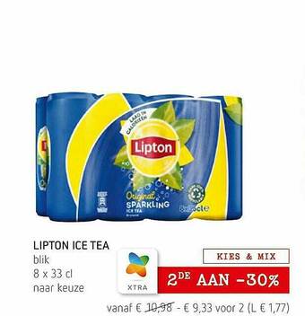 Spar Colruyt Lipton Ice Tea aanbieding