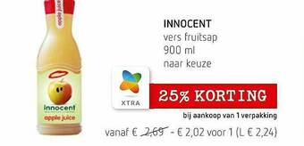 Innocent Vers Fruitsap