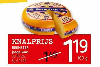 Spar Colruyt Beemster Jonge Kaas aanbieding