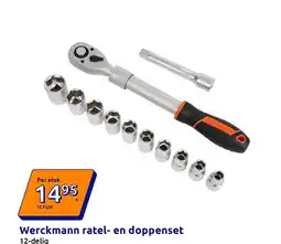 Action Werckmann ratel- en doppenset aanbieding