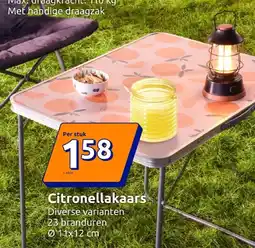 Action Citronellakaars aanbieding