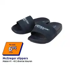 Action McGregor slippers aanbieding
