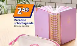 Action Paradise schoolagenda aanbieding