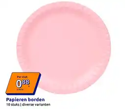 Action Papieren borden aanbieding