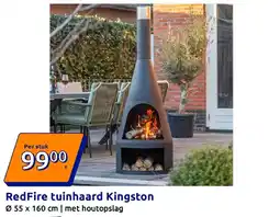 Action RedFire tuinhaard Kingston aanbieding