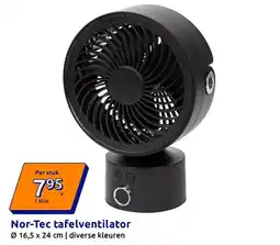 Action Nor-Tec tafelventilator aanbieding