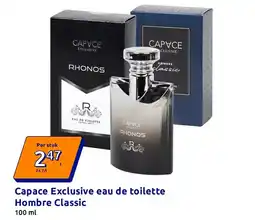 Action Capace Exclusive eau de toilette Hombre Classic aanbieding