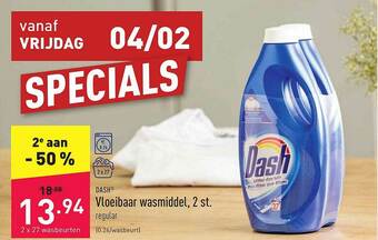 ALDI Vloeibaar Wasmiddel aanbieding