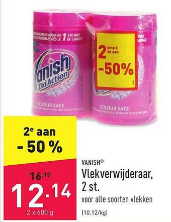 ALDI Vlekverwijderaar aanbieding