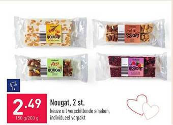 ALDI Nougat aanbieding