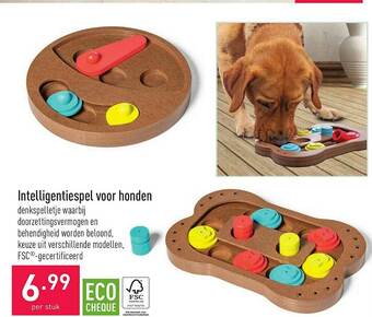 ALDI Intelligentiespel Voor Honden aanbieding