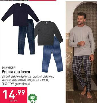 ALDI Pyjama Voor Heren aanbieding