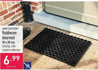 ALDI Rubberen Deurmat aanbieding