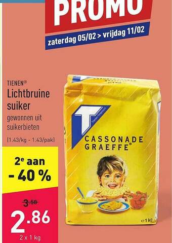 ALDI Lichtbruine Suiker aanbieding
