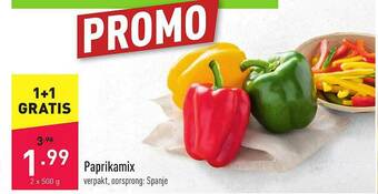 ALDI Paprikamix aanbieding