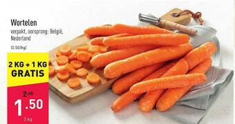 ALDI Wortelen aanbieding