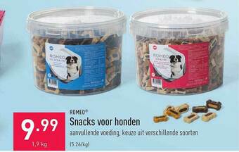 ALDI Snacks Voor Honden aanbieding