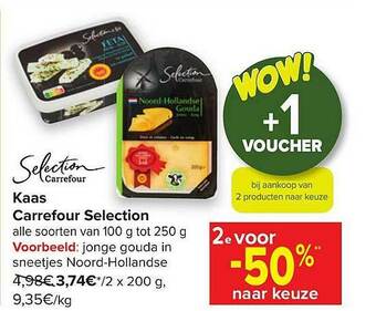 Carrefour Kaas aanbieding
