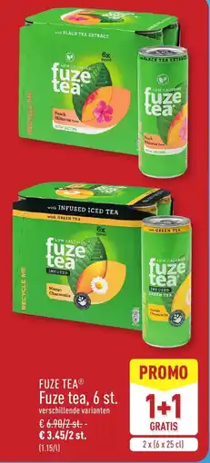 ALDI Fuze tea fuze tea, 6 st. aanbieding