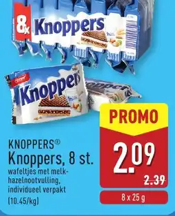 ALDI knoppers, 8 st. aanbieding