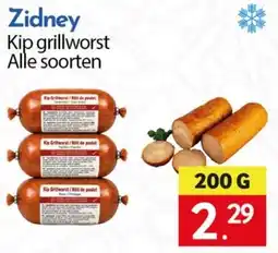 Tanger Markt Zidney Kip grillworst aanbieding