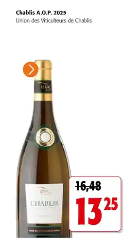 Colruyt Chablis A.O.P. 2025 aanbieding