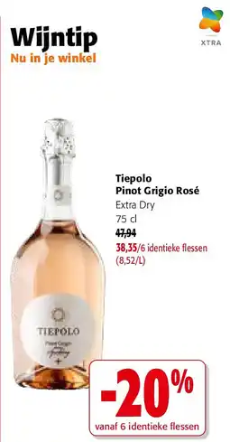 Colruyt Tiepolo Pinot Grigio Rosé aanbieding