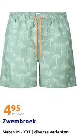 Action Zwembroek aanbieding