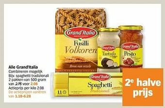 Albert Heijn Spaghetti tradizionali aanbieding