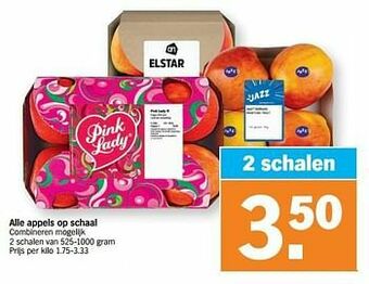 Albert Heijn Alle appels op schaal aanbieding