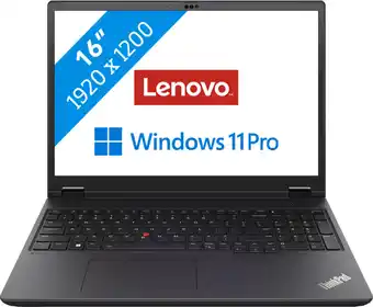 Coolblue Lenovo ThinkPad P16v Gen 2 (Intel) - 21KX0054MB Azerty aanbieding