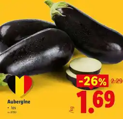 Lidl Aubergine aanbieding