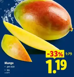 Lidl Mango aanbieding