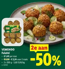 Lidl Vemondo Falafel aanbieding