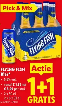 Lidl Flying Fish Bier aanbieding