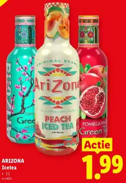 Lidl Arizona Icetea aanbieding