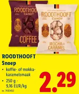 Lidl Roodthooft Snoep aanbieding