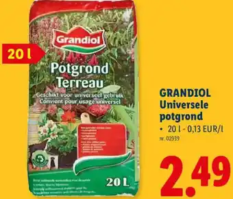 Grandiol Universele potgrond