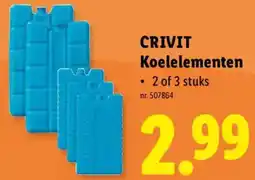 Lidl Crivit Koelelementen aanbieding