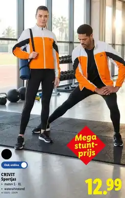Lidl Crivit Sportjas aanbieding