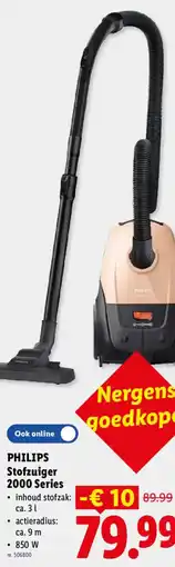 Lidl PHILIPS Stofzuiger 2000 Series aanbieding