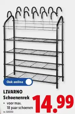 Lidl Livarno Schoenenrek aanbieding