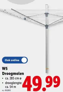 Lidl W5 Droogmolen aanbieding